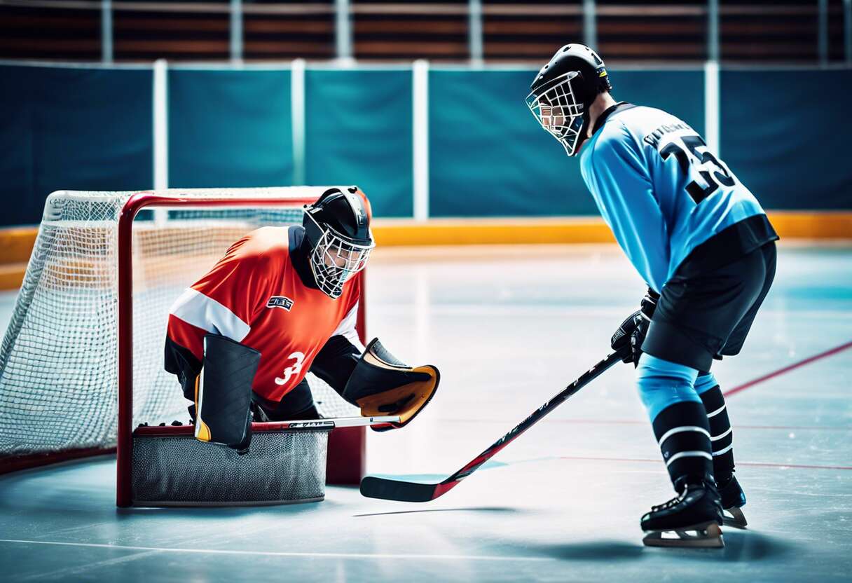 Taille et ajustement : secrets d’un maillot idéal pour le gardien de rink hockey