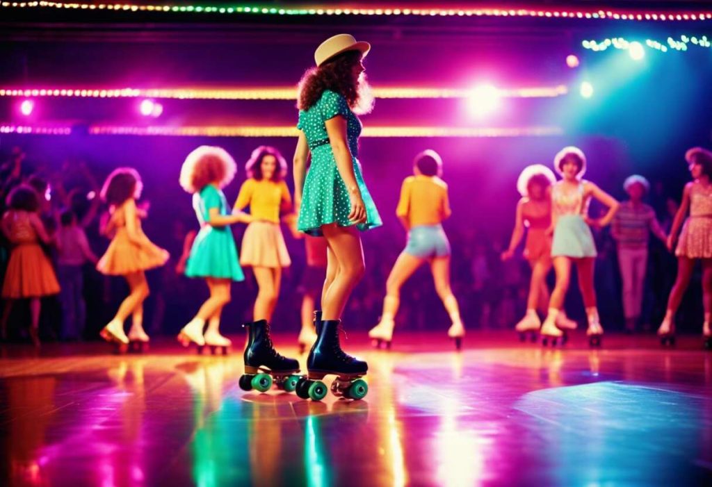 Le phénomène social du roller disco dans les années 70 jusqu'à aujourd'hui