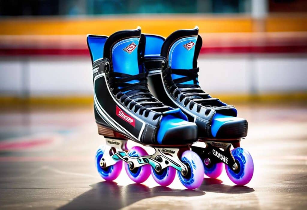 Customisation des patins : personnalisation et performance en rink hockey